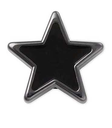 Jibbitz Estrella Negra | La Granota