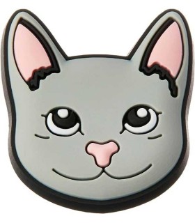 Jibbitz Gato Gris | La Granota