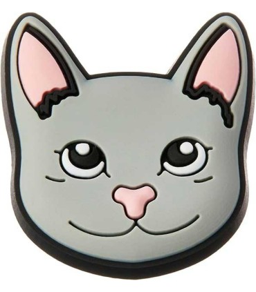 Jibbitz Gato Gris | La Granota