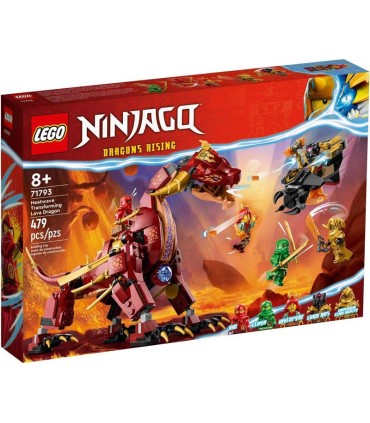 Dragón De Lava Transformable Lego 71793 | La Granota