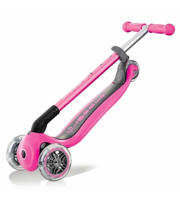 Patinete Globber Primo Rosa Plegable | Patinetes 3 ruedas en La Gra...