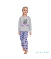 Pijama Niña Gris CAT-TUS