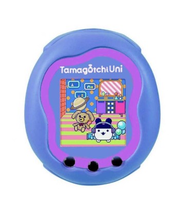 Mascota Virtual Tamagotchi Uni Bandai azul