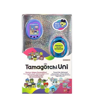 Mascota Virtual Tamagotchi Uni Bandai azul