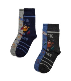 Calcetines Infantiles Decorados Pack 2 Unidades | La Granota