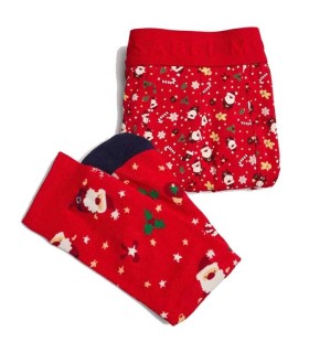 Pack Bóxer y Calcetín Christmas Collection Hombre | La Granota