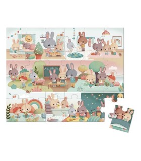 Puzzle Un Día Janod 24 Piezas | La Granota