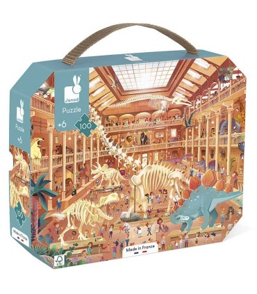 Puzzle Museo De Historia Natural Janod 100 Piezas | La Granota