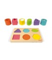 Puzzle Con 6 Figuras Sensoriales I Wood Janod