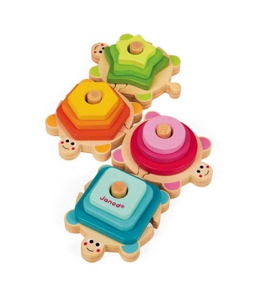 Tortugas Apilables I Wood Janod | La Granota