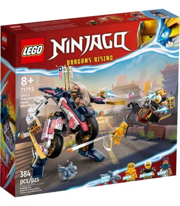 Moto de Carreras Transformable en Meca de Sora Lego Ninjago 71792 | La Granota