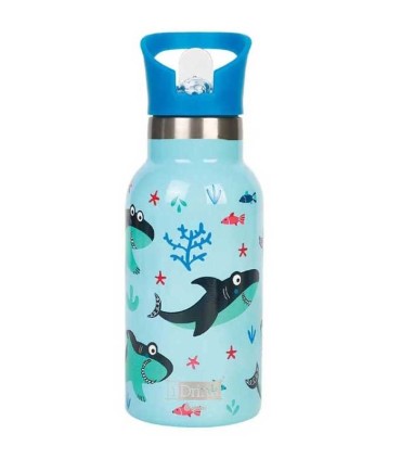 Botella Térmica IDrink Tiburón 350 ml | La Granota