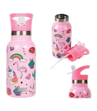 Botella Térmica IDrink Unicornios 350 ml | La Granota