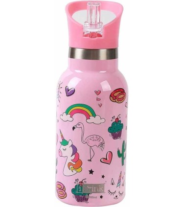 Botella Térmica IDrink Unicornios 350 ml | La Granota