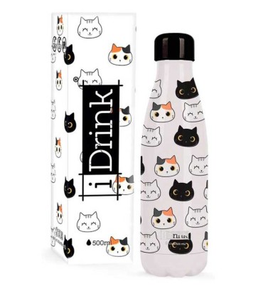Botella Térmica IDrink Cat 500 ml | La Granota