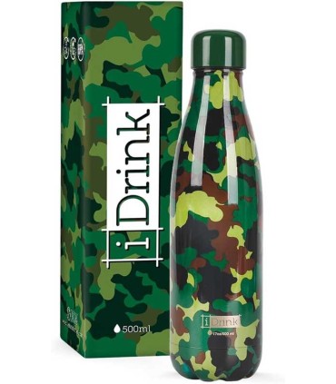 Botella Térmica IDrink Camuflaje 500 ml | La Granota