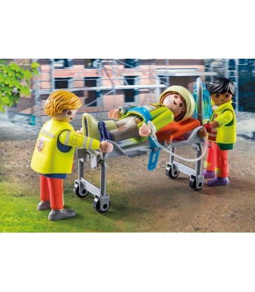 Ambulancia Con Luz Y Sonido Playmobil 71202 | La Granota