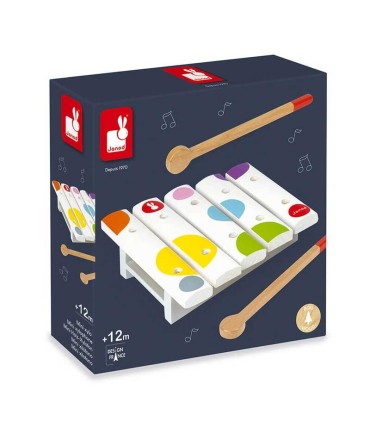 Mini Xilófono Conffetti Janod | Juguetes musicales La Granota