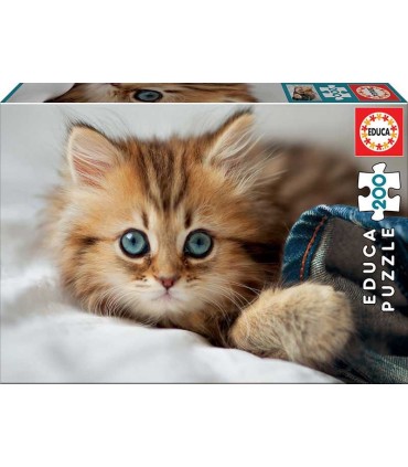 Puzzle Educa Gatito 200 Piezas | La Granota