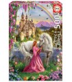 Puzzle Educa Hada y Unicornio 500 piezas
