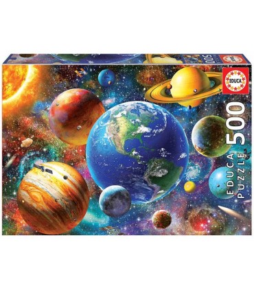 Puzzle Educa Sistema Solar 500 piezas | La Granota