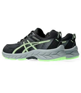Deportiva Asics Pre Venture 9 GS Black/Illuminate Green