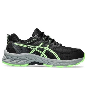 Deportiva Junior Asics Pre Venture 9 GS Black/Illuminate Green| La Granota