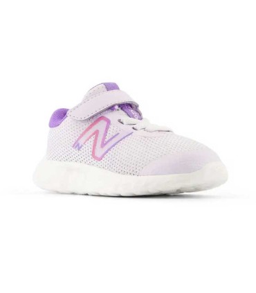 Zapatilla Deportiva Bebé New Balance 520v8 Blanco-Lila | La Granota