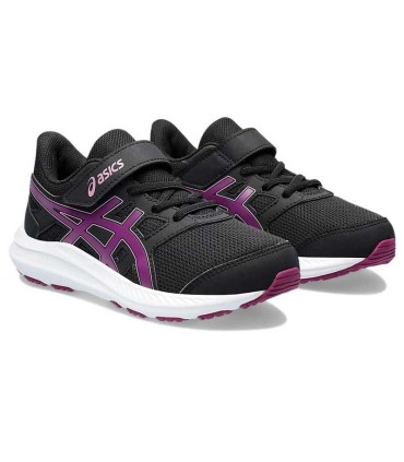 Deportiva Niño Asics Jolt 4 PS Black/Blacberry | La Granota