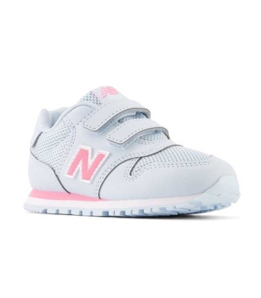 Zapatilla Deportiva New Balance 500 Bebé Azul/Rosa | La Granota