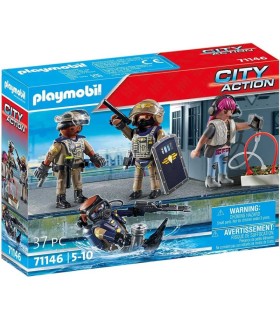Fuerzas Especiales Set De Figuras Playmobil 71146 | La Granota