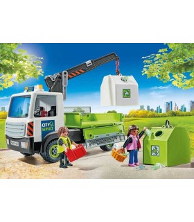 Camión De Residuos Con Contenedor Playmobil 71431 | La Granota