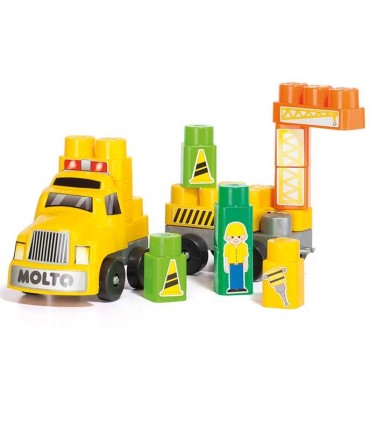 Camión De Juego De Bloques 25 Piezas Moltó | La Granota