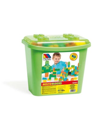 Caja De Bloques Moltó 90 Piezas | La Granota