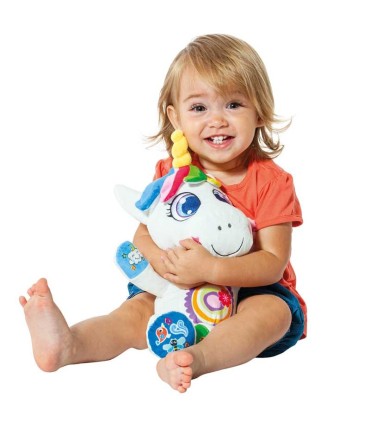 Peluche Unicornio Interactivo Gusy Luz Moltó | La Granota