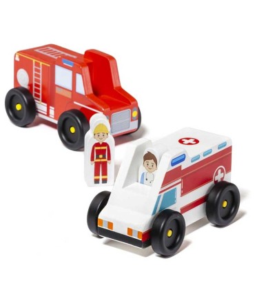 Set Vehículos De Emergencias Moltó | La Granota