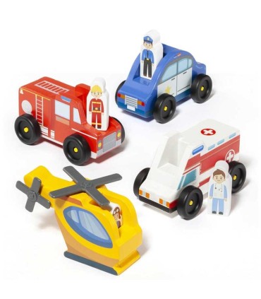 Set Vehículos De Emergencias Moltó | La Granota