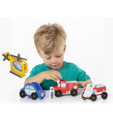 Set Vehículos De Emergencias Moltó | La Granota