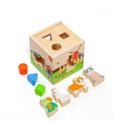 Cubo De Actividades Animales Moltó | La Granota