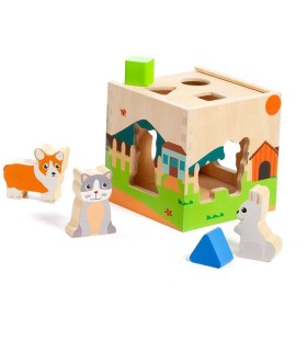 Cubo De Actividades Animales Moltó