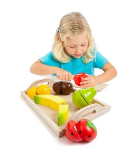Juego De Frutas De Madera Moltó