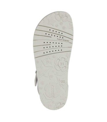 Sandalia Niña Geox Costarei Blanca | La Granota