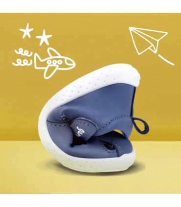 Sandalias Blanditas Bebé Garvalín Azules | La Granota