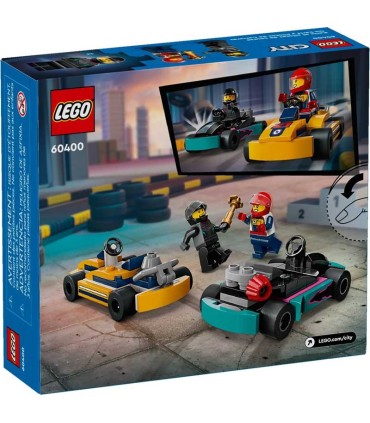 Karts Y Pilotos De Carreras Lego City 60400 | La Granota