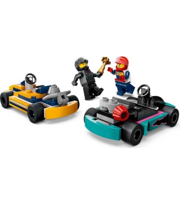 Karts Y Pilotos De Carreras Lego City 60400 | La Granota