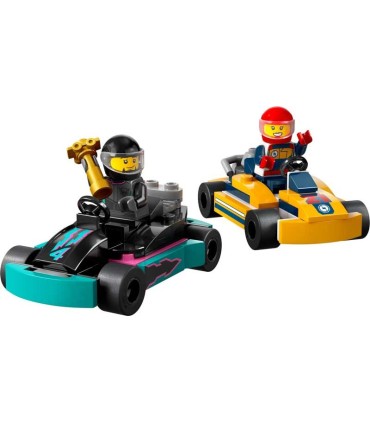 Karts Y Pilotos De Carreras Lego City 60400 | La Granota