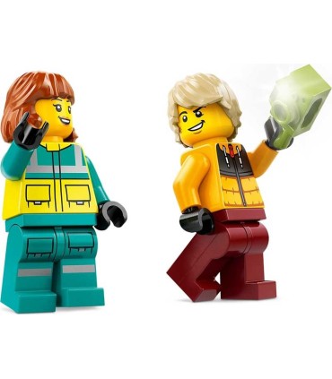 Ambulancia De Emergencias Lego City 60403 | La Granota