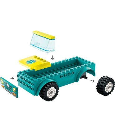Ambulancia De Emergencias Lego City 60403 | La Granota