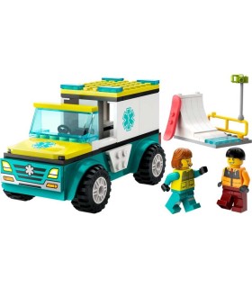 Ambulancia De Emergencias Lego City 60403 | La Granota