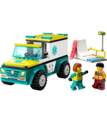 Ambulancia De Emergencias Lego City 60403 | La Granota